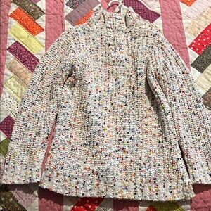 Multicolor knit sweater